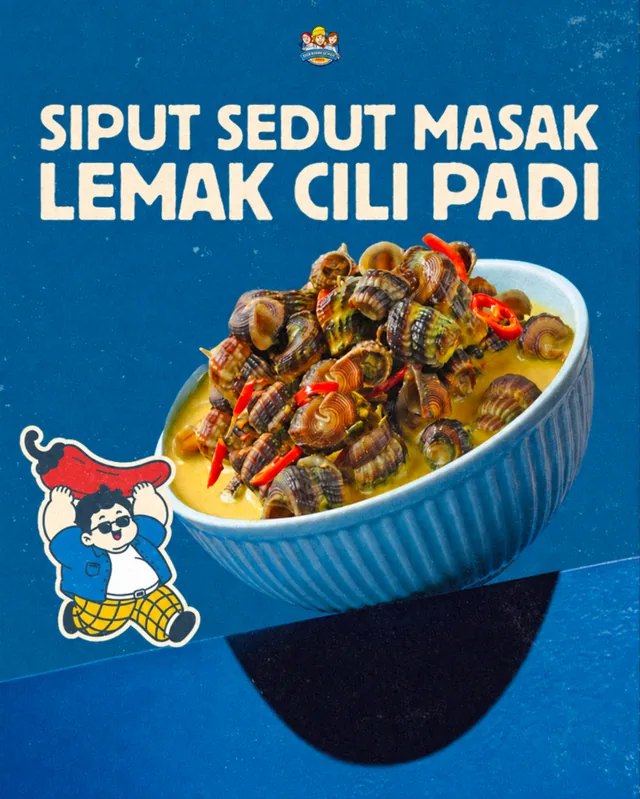 Siput Sedut Masak Lemak Cili Padi
